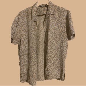 Vintage floral blouse